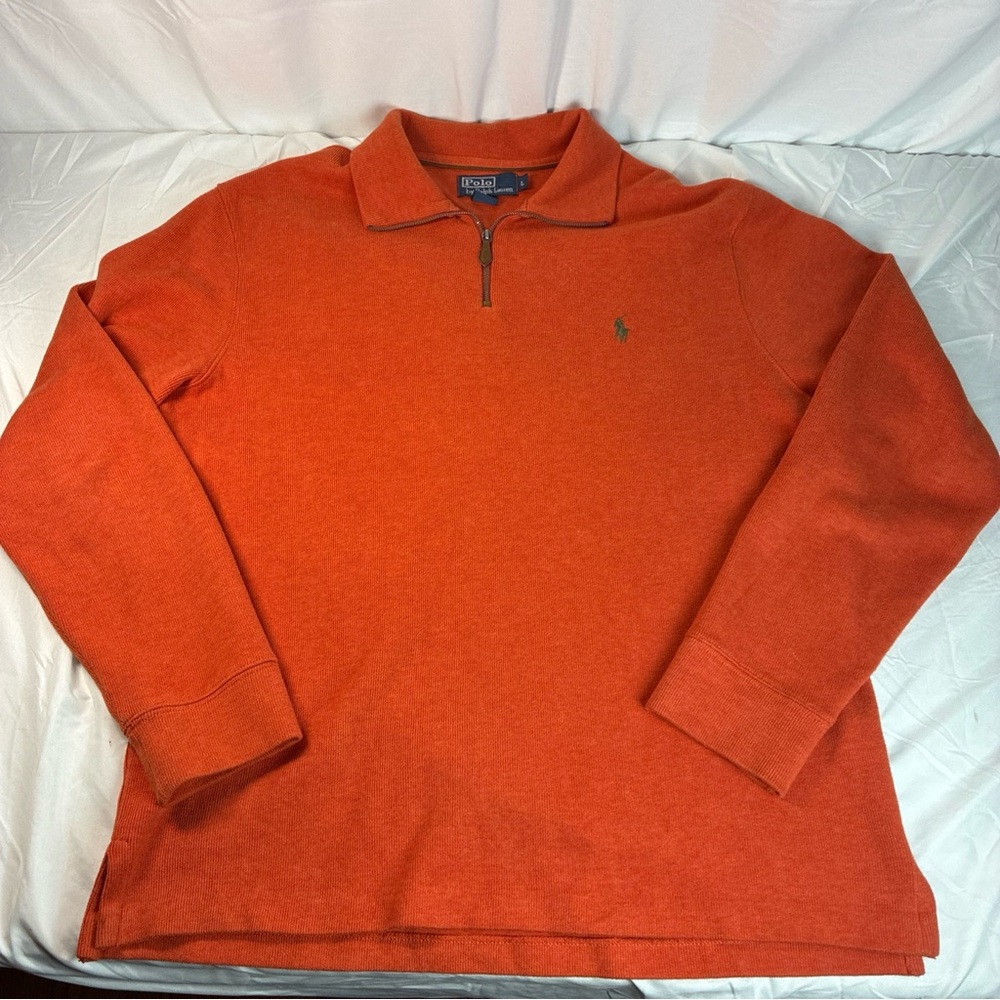 Ralph Lauren Orange Polo Shirt